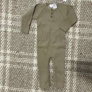 Jamie Kay Ribbed Onesie 6-12m